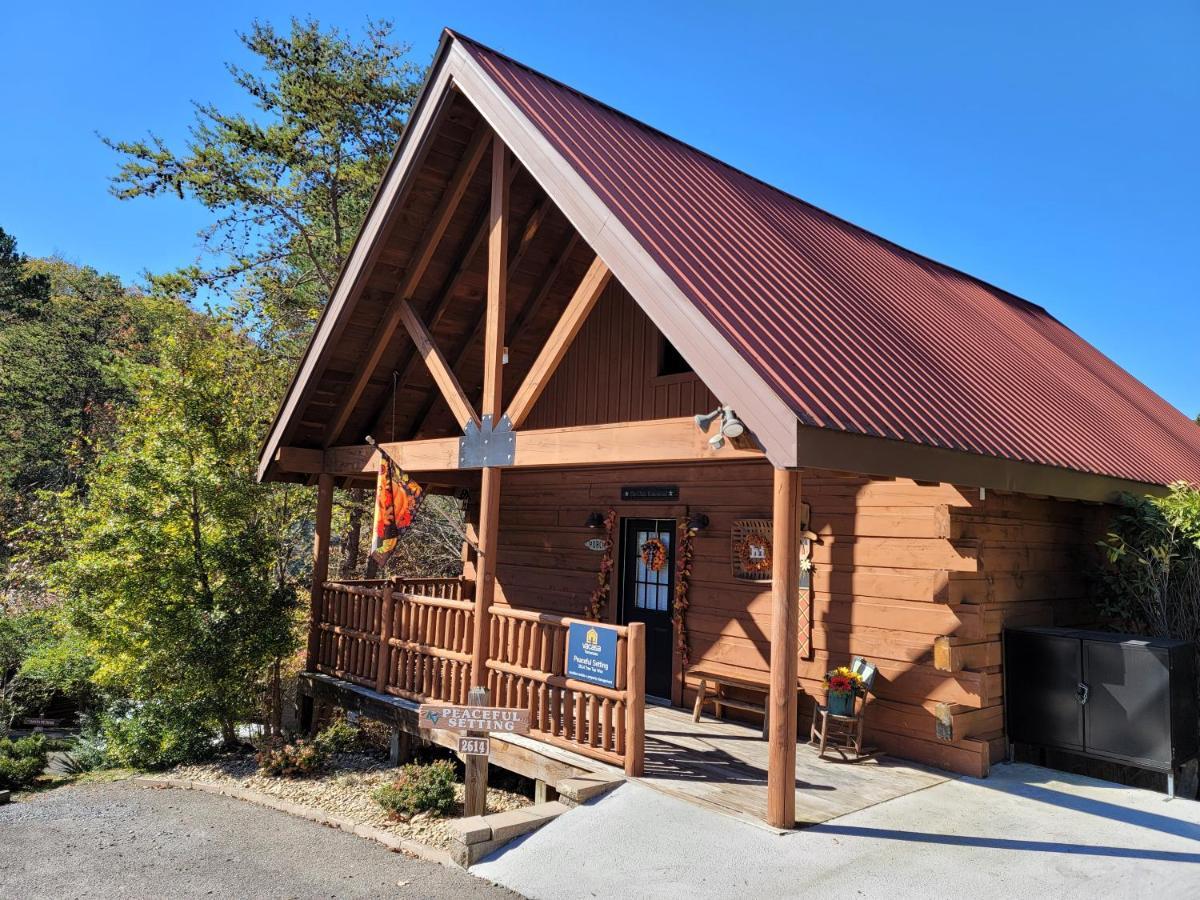 Peaceful Setting Cabin Villa Pigeon Forge Exterior foto